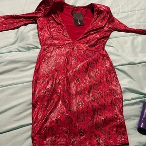 She’s A Snake Mini Dress